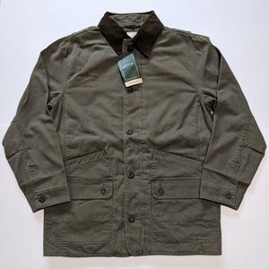 Orvis Cotton Canvas Green Barn Field Jacket Coat